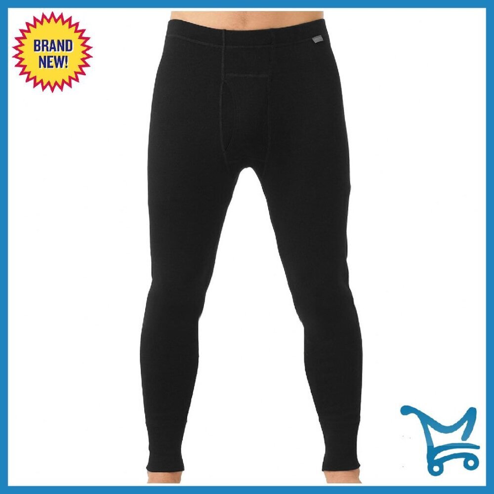 Men's 100% Merino Wool Thermal Base Layer Pants Heavyweight 400g